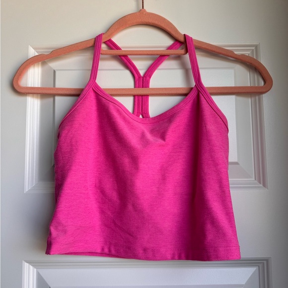 Spacedye Slim Racerback Cropped Tank - Picture 1 of 2